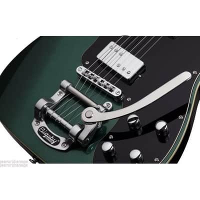 Schecter - PT Fastback IIB Bigsby - Dark Emerald Green image 2