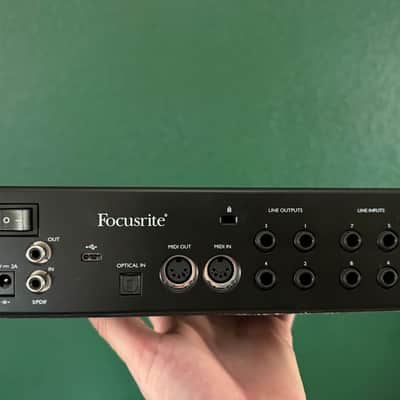 Excellent condition Focusrite Clarett+ 4Pre USB-C Audio Interface 2021 - Present - Red image 6