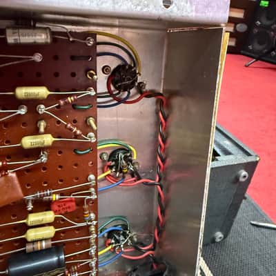 Marshall 1966  JTM 45 no reissue Echter Alter Marshallamp VINTAGE 1966 - schwarz image 19