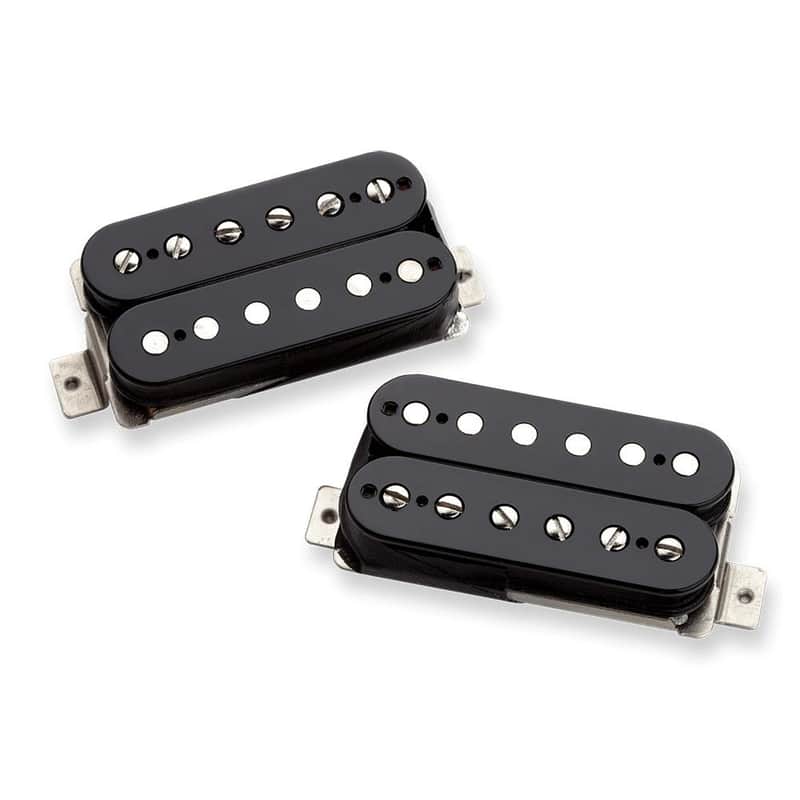 Bare Knuckle Stormy Monday Humbucker Pickup Set 50mm Open Black image 1