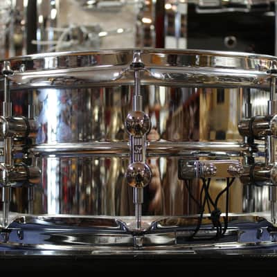 Immagine Sonor 5.5x14 Kompressor Steel Snare Drum - 2