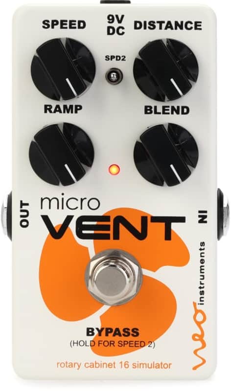Neo Instruments micro Vent 16 Rotary Speaker Simulator Pedal (microVent16d1) image 1