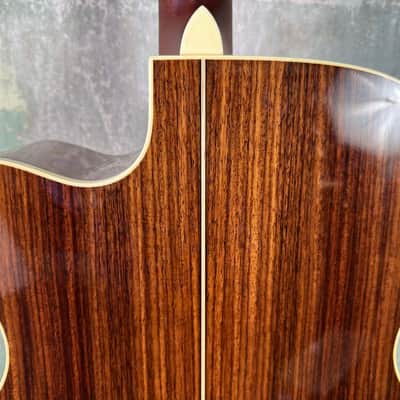 Alvarez Yairi Stage Weir Cedar/Rosewood w/Cutaway - Sunburst #6380 image 10
