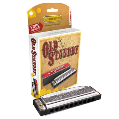 Hohner 34 Old Standby Harmonica - Key of Bb image 1