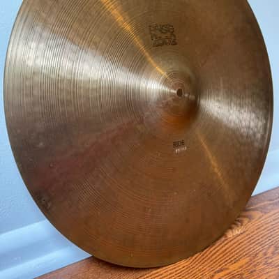 Paiste 20" 2002 Ride Cymbal 1977 -Black Label - VIDEO image 2