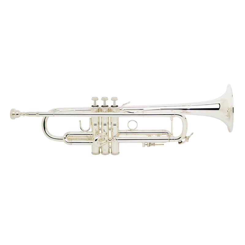Bach Model 180S37 Stradivarius Silver Bb Trumpet image 1