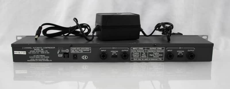 Aphex 108 Easy Rider 2 Channel Automatic Compressor with original