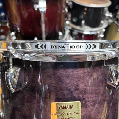 Yamaha Maple custom absolute plum 12 inch Tom Drum image 5