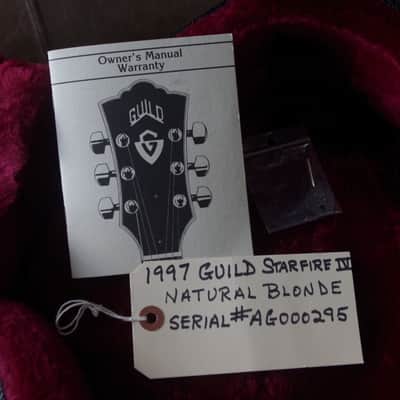 Guild Starfire IV Reissue 1997 - Westerley, Rhode Island USA image 13