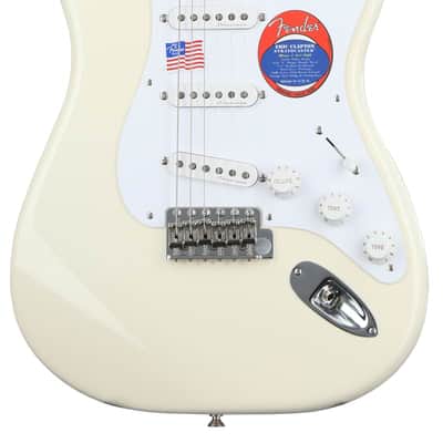 Fender Eric Clapton Stratocaster - Olympic White with Maple Fingerboard image 2