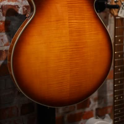 D'Angelico Premier SS Semi-Hollow - Dark Ice Tea Burst image 5