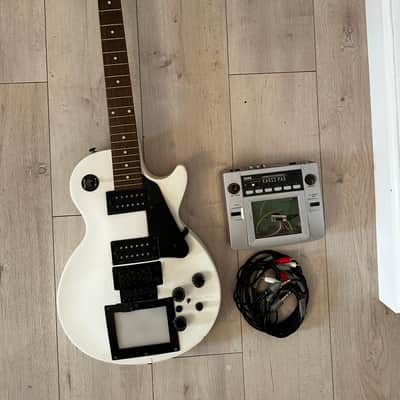 Modified Epiphone Les Paul Studio 1998 - 2003 - Alpine White image 1