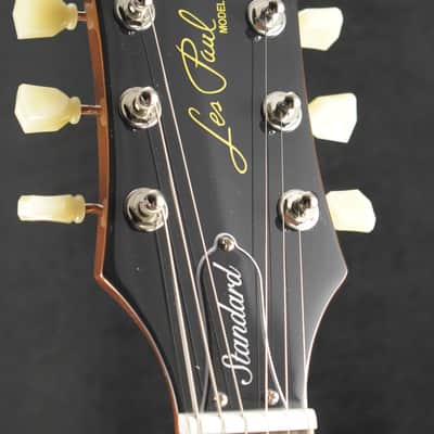 Epiphone Les Paul Standard 50s Plain Top Goldtop w/Gig Bag image 5