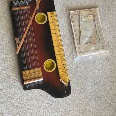 Rare 40’s Tremoloa 30's Stringed Hawaiian Instrument 50's Vintage Zither Autoharp image 2