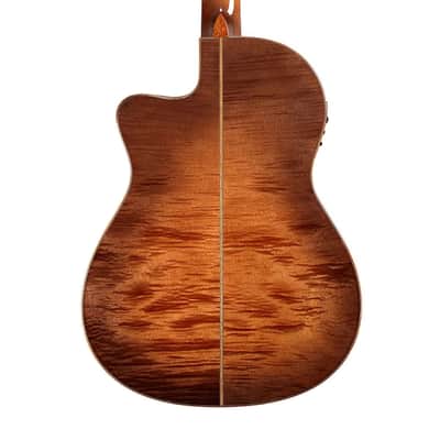 Cordoba Fusion 12 Nylon String Acoustic-Electric Guitar - Cinnamon Burst image 3