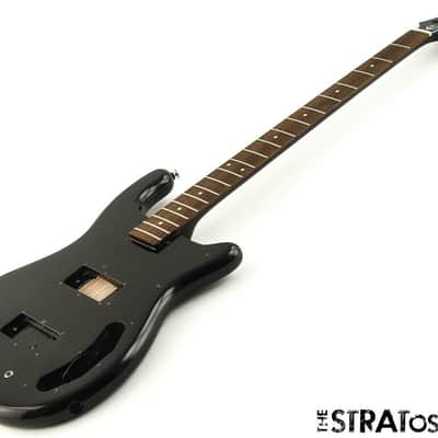 Epiphone Embassy Bass Double Cut BODY + NECK Mahogany Bass Graphite Black image 1