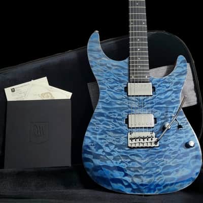 Mayones Aquila Elite S 6 Trans Blue Gloss image 1