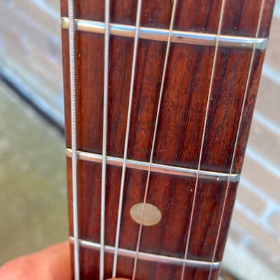1968  Teisco V2 Sunburst . Very cool MIJ guitar Mezurashi (rare) image 14
