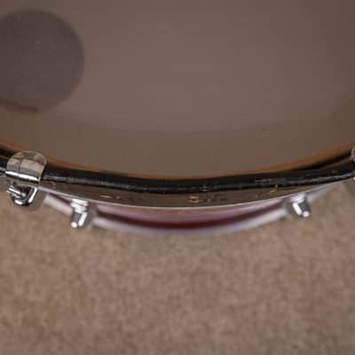 1980s Ludwig "Rocker" Red Cortex Drum Set image 20