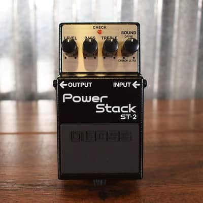 Boss ST-2 Power Stack Overdrive Guitar Effect Pedal image 2