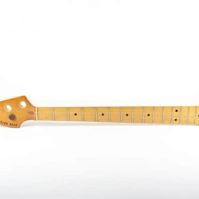 1977 Vintage Fender Precision Bass Lefty Maple 4-Bolt NECK Left-Handed 1970s USA PBass4-Bolt Neck image 3