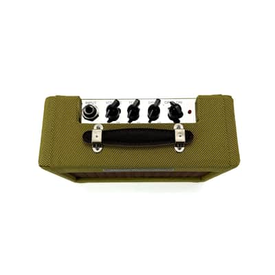 Fender Mini 57 Twin-Amp Desktop Guitar Amplifier, Tweed image 6