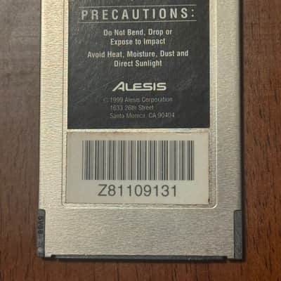 Alesis Q-Card Classical Instruments Plus 1996 image 2