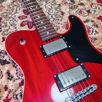 2019 Fender Japan Troublemaker Telecaster Crimson Red, Mahogany Body and Neck, Full set,MIJ JD19 Bild 13