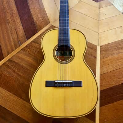 Vintage Original Rare 1960s Giannini GN-50 Rosewoood Mohogany Classical Guitar -Brazil image 1