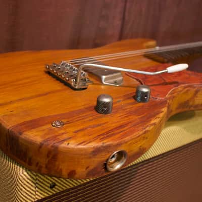 Banning Guitars Custom Strat 2014 Old Growth Sugar Pine image 6