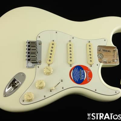 American Fender JEFF BECK Strat LOADED BODY Stratocaster Olympic White image 1