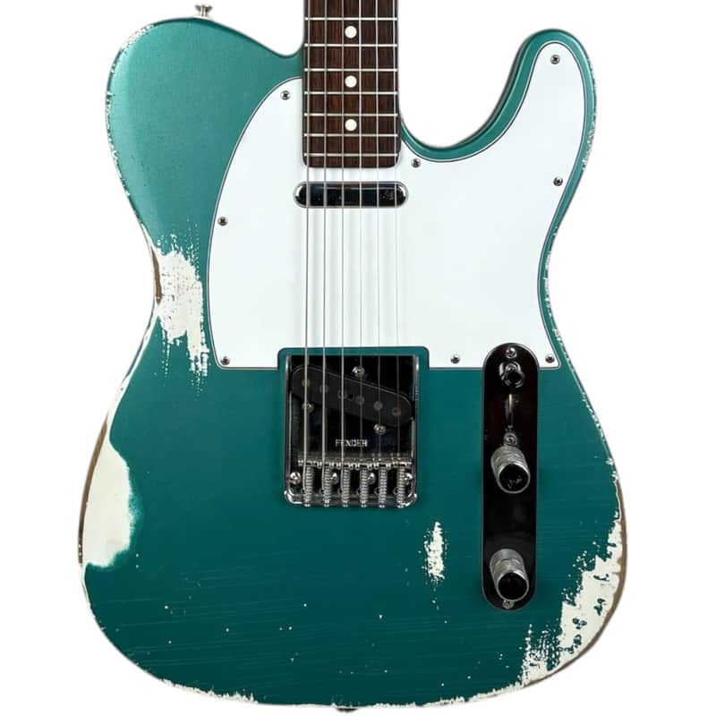 Fender USA MJT Telecaster - Sherwood Green - Heavy Relic image 1
