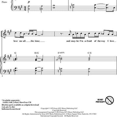 Maybe I'm Amazed - from Joyful Noise image 1