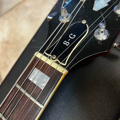 1976 Gibson SG Standard Cherry red with case image 11