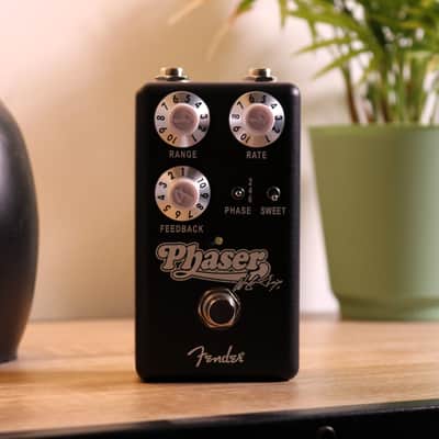Fender Waylon Jennings Phaser Effect Pedal - Black image 2