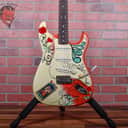 Fender USA Custom Shop Jimi Hendrix Monterey Pop Signature Stratocaster Masterbuilt By Duane Boulanger #15 of 210 Fiesta Red/White swath/Custom hand painted re-creation of Hendrix's original guitar 1997 w/OHSC