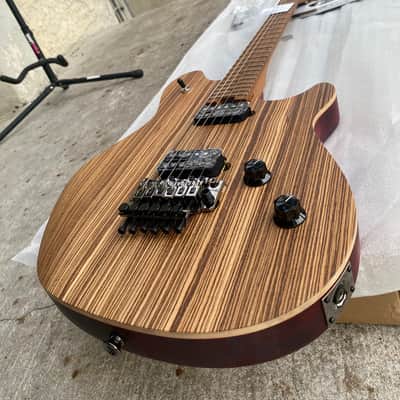 EVH Wolfgang WG Exotic Zebrawood 2022 - Present - Zebrawood Natural image 17