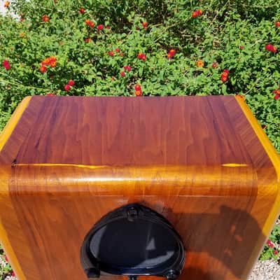 Zenith 6-S-256 Antique Radio Custom Guitar Amp Cabinet + Celestion G12S-50 speaker image 4