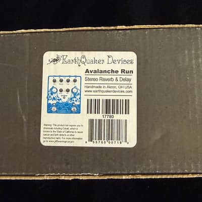 EarthQuaker Devices Avalanche Run Stereo Reverb & Delay with Tap Tempo V2 2018 - Present - Various image 4