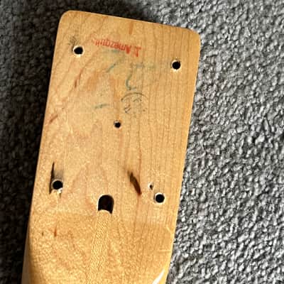 1982 Fender Bullet guitar neck USA American maple image 9