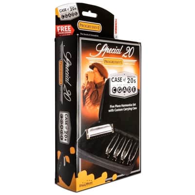 Hohner SPC Special 20 Harmonica Five-Pack (with Case), 5-Pack image 2