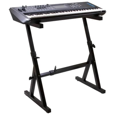 Ultimate Support JS-Z1000 JamStands Adjustable-Height Z-Style Keyboard Stand w/ Sustain Pedal image 9