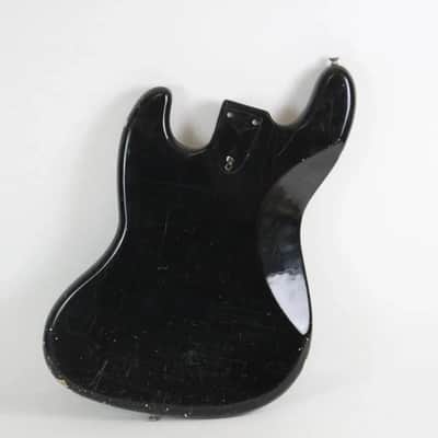 1975 Vintage Fender Jazz Bass 3-Bolt Body ~BLACK~ USA 1970s image 9