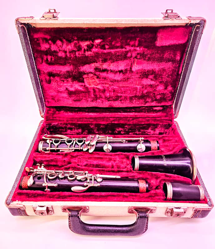 Playable vintage Barclay clarinet image 1