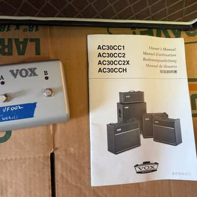 Vox AC30CC2X Custom Classic 2-Channel 30-Watt 2x12" Blue Alnico Guitar Combo Early 2005 Production (SN: X2AC001013) image 6