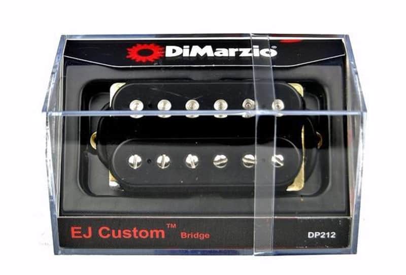 DiMarzio DP212 EJ Custom Humbucking Electric Guitar Bridge Pickup Black image 1
