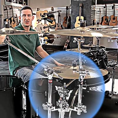 Gibraltar Double-Braced Adjustable 3-Mount Platform Stand, Percussion Accessories and Hardware for Drum Set (9713PM) image 7