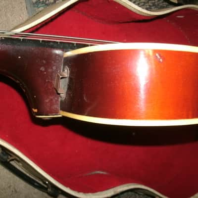 1950s-Kay-K162-Howlin-Wolf-Jimmy-Reed-electric-bass-with-case  1950s-Kay-K image 9