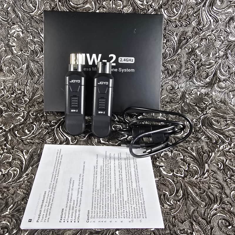 Immagine Joyo MW-2 Handheld Microphone Wireless Transmitter and Receiver - 1