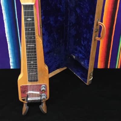 Magnatone G-65-W8 8 String lap Steel 1950s - Natural image 1